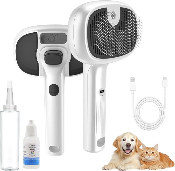 MAK7 4-in-1 Pet Grooming Brush for Dogs & Cats