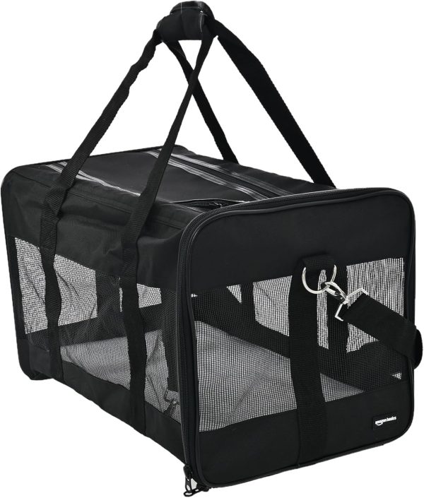 amazon basics Soft-Sided Mesh Pet Carrier